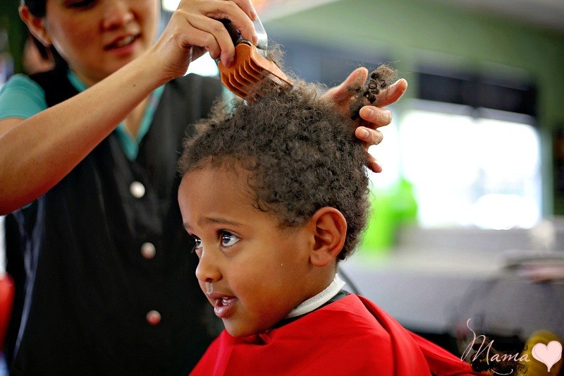 My Curly Boy's First Buzz Haircut! - De Su Mama (800 x 533 Pixel)
