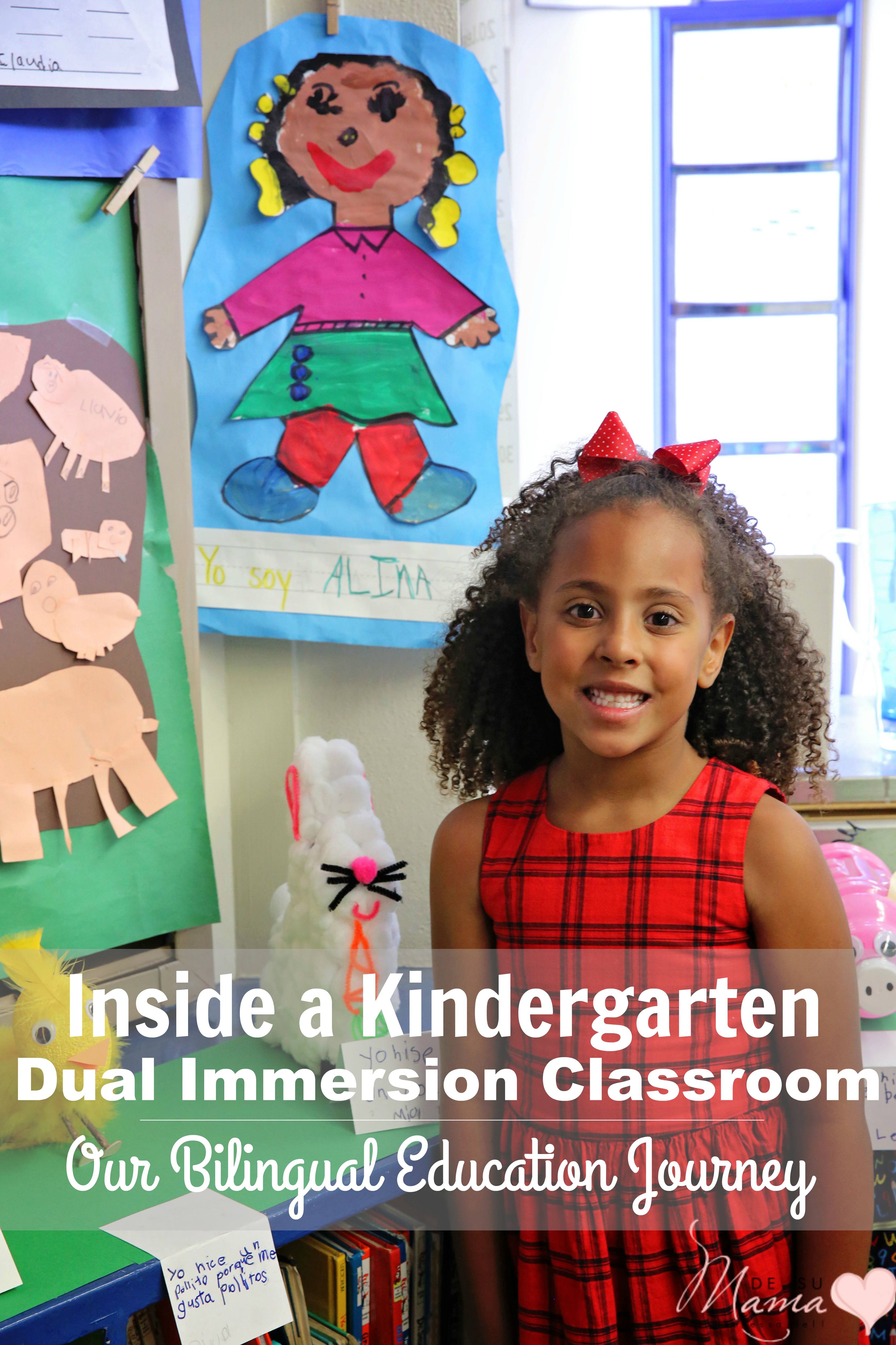 bilingual kindergarten, dual language classroom setup, spanish for kindergarten