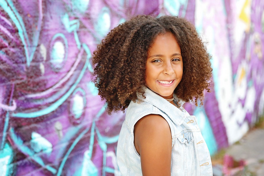 Quick and easy back-to-school hairstyles for naturally curly kids