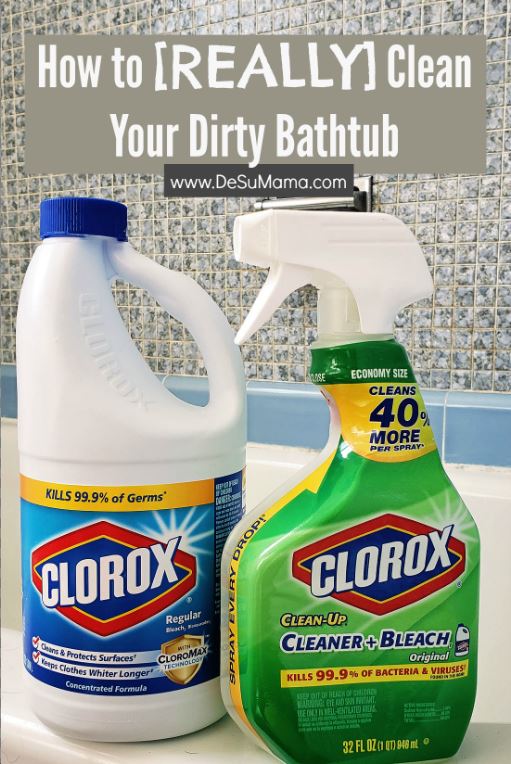 How Cleaning The Bathtub Has Become Our Little Secret - Can You Use Bleach To Clean Your Bathroom