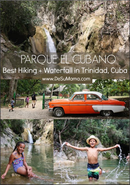 skip topes de collantes and do parque el cubano in trinidad cuba with kids