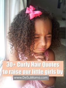 25 Beautiful Little Girl Quotes About Curly Hair