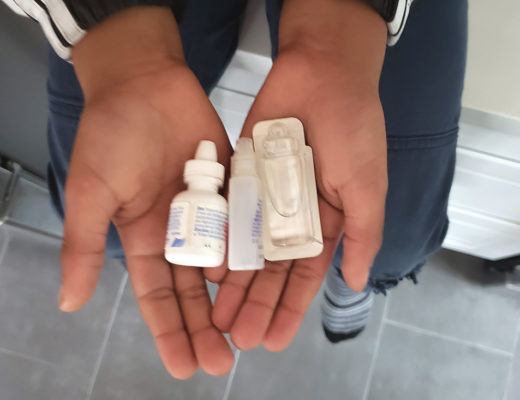 drinking eye drops, how to store medicine safely