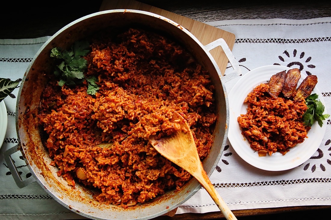 jollof rice recipe, easy rice recipe