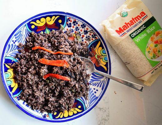 black beans and rice recipe easy, congri arroz moro recipe