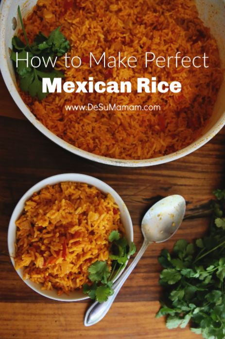 easy mexican rice, mexican recipes