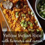 turmeric rice, tumeric and cumin rice,
