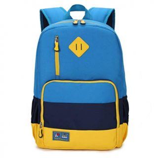 MTGH Kindergarten backpack with mesh pocket Padded thicken back breathable back school bag for girls 